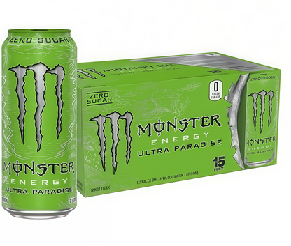 "The Ultimate Light Energy Drink – Monster Zero Ultra!"