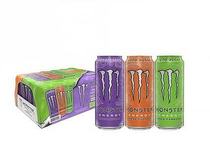 "The Ultimate Light Energy Drink – Monster Zero Ultra!"