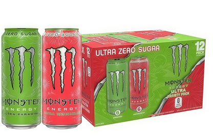 "The Ultimate Light Energy Drink – Monster Zero Ultra!"