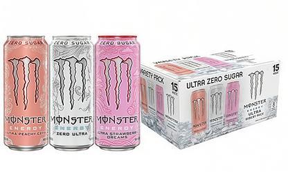 "The Ultimate Light Energy Drink – Monster Zero Ultra!"